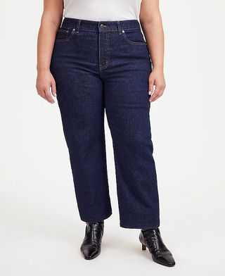 Madewell, gerade Jeans aus den 90ern in Norman Wash