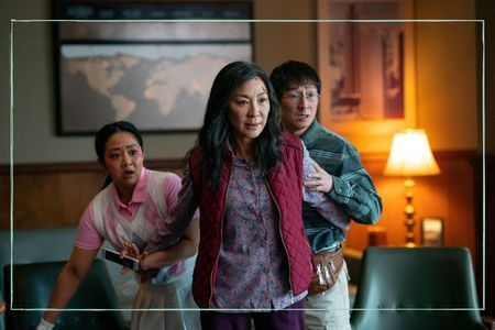 a still of Michelle Yeoh in Everythign, Everywhere All at Once