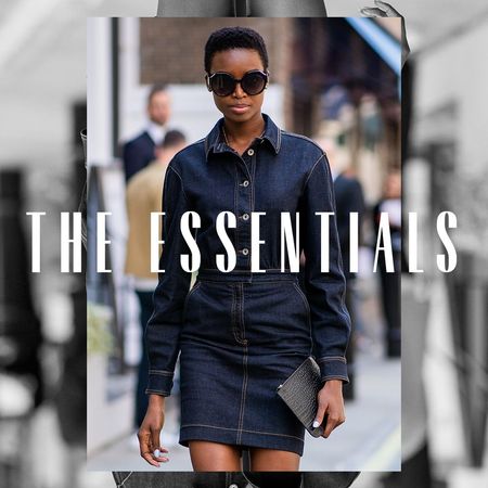 the essentials denim shirt