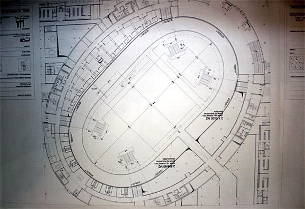 A plan showing some details