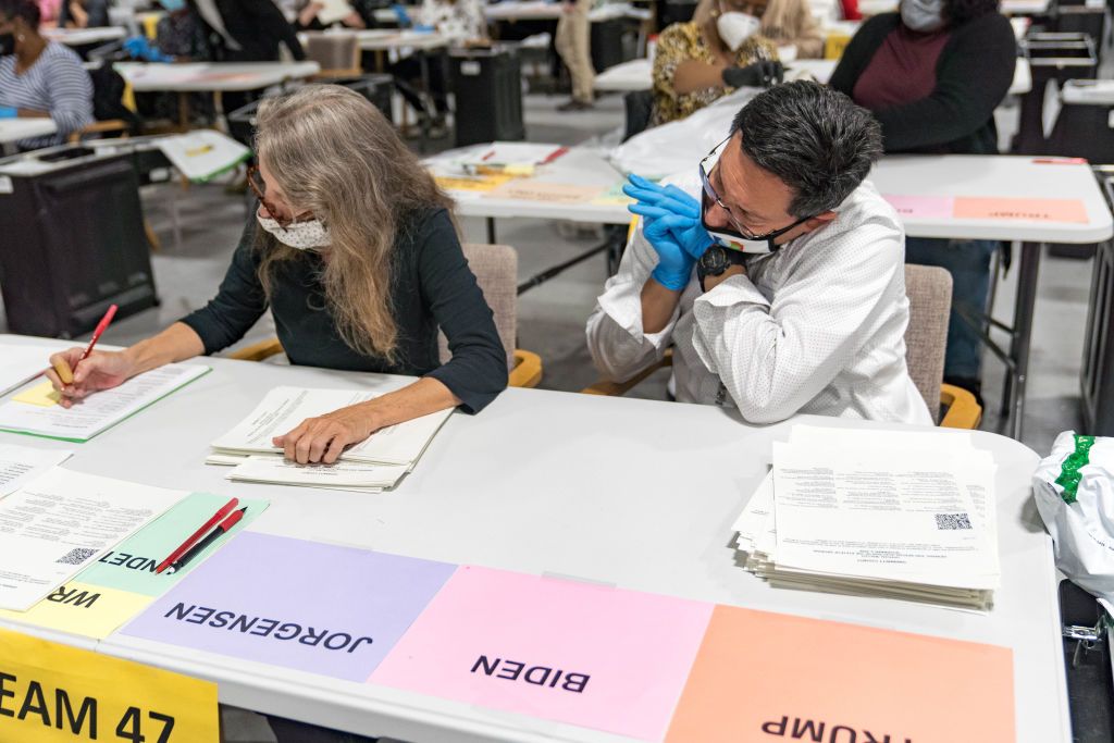 Georgia hand recount