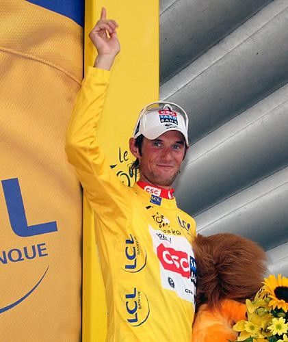 The Luxemburger has a seven-second lead over Austrian Bernhard Kohl (Gerolsteiner).