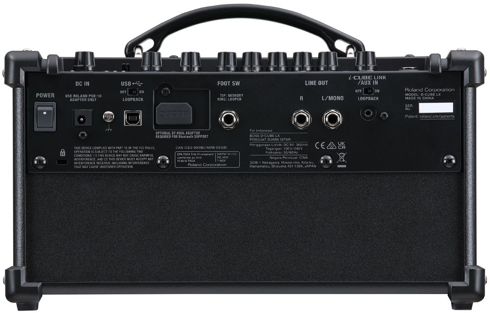 Boss Dual Cube LX amps