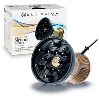 Bellissima Italia Diffon Supreme Diffuser & Curly Hair Dryer - Xl Diffuser for Quick Drying - Cool Button - Anti-Frizz Technology