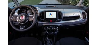 Fiat 500 Hey Google Edition interior