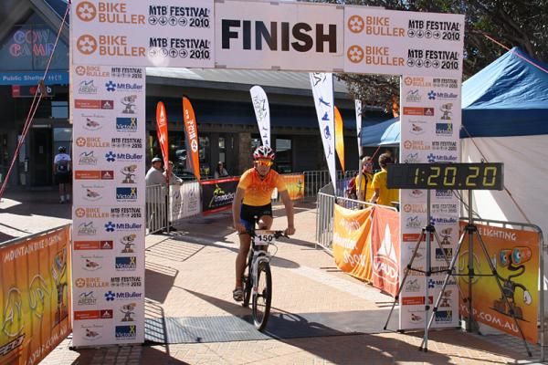 Andrew Fellows, overall and stage 1 winner
