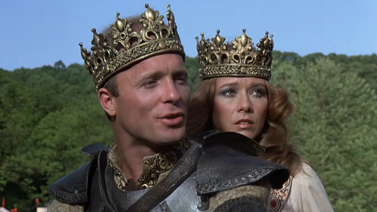 Ed Harris and Amy Ingersoll in Knightriders