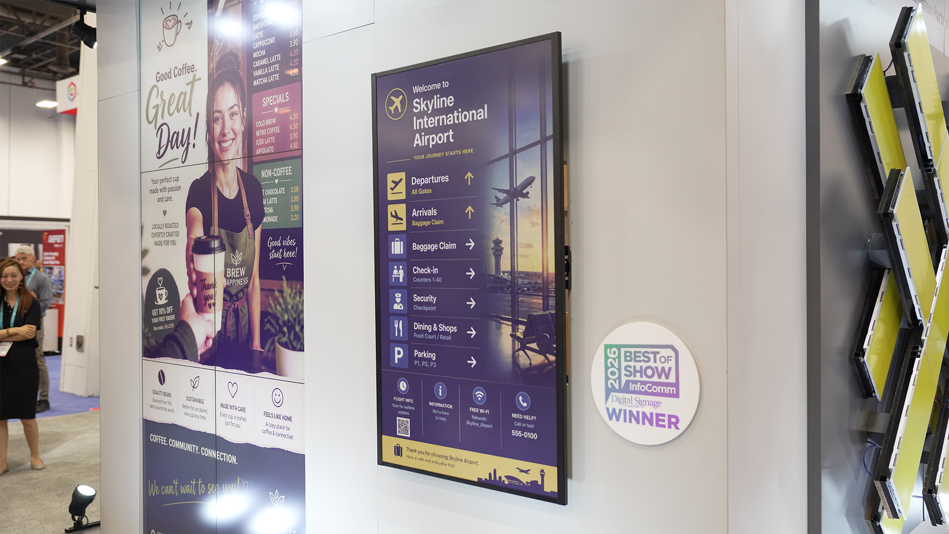 Eink InfoComm 2026 Best of Show Winner