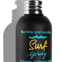 Bumble and Bumble surf spray - £10 | LOOKFANTASTICBumble and bumble Surf Spray will allow you to create sexy, tousled beach waves. Perfect for adding texture and volume to fine hair, it boasts a salt-infused formula that also contains seaweed and kelp extracts, which will nourish and moisturise your hair to keep it full of vitality.