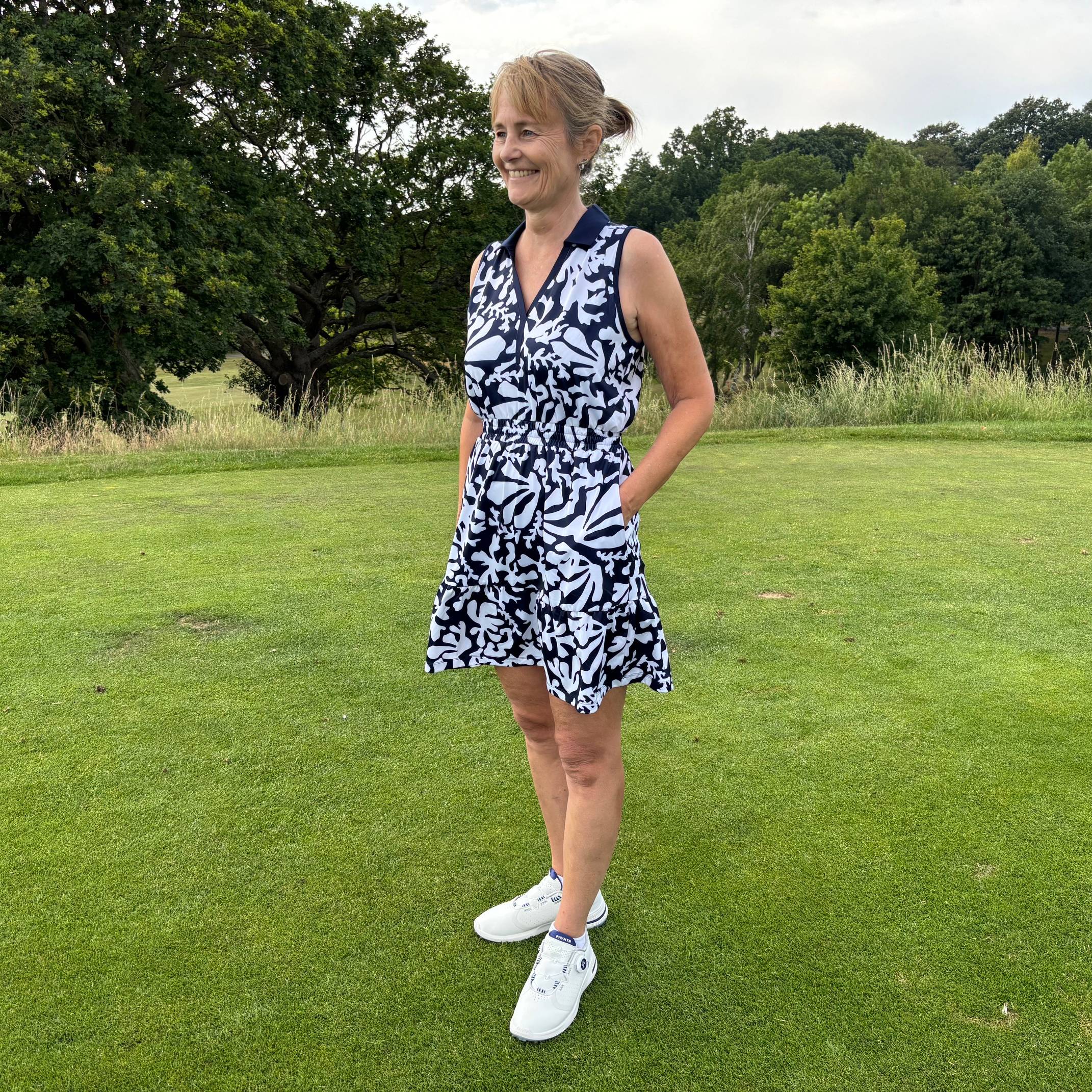 Callaway Abstract Dress