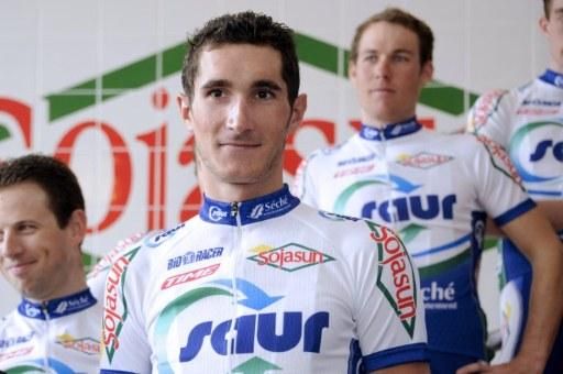 Brice Feillu is new to the Saur-Sojasun team for 2012