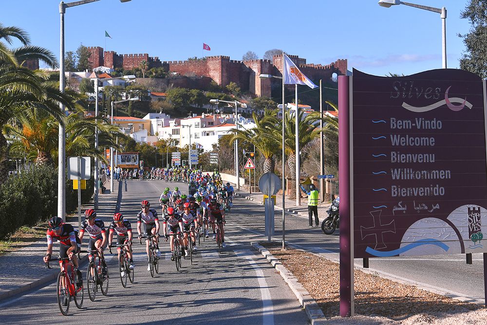 Scenery along the route of stage 2 at Volta ao Algarve