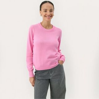 pink jumper