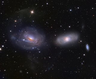 NGC 3169 and NGC 3166