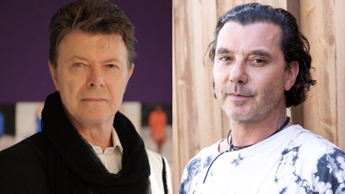 David Bowie and Gavin Rossdale