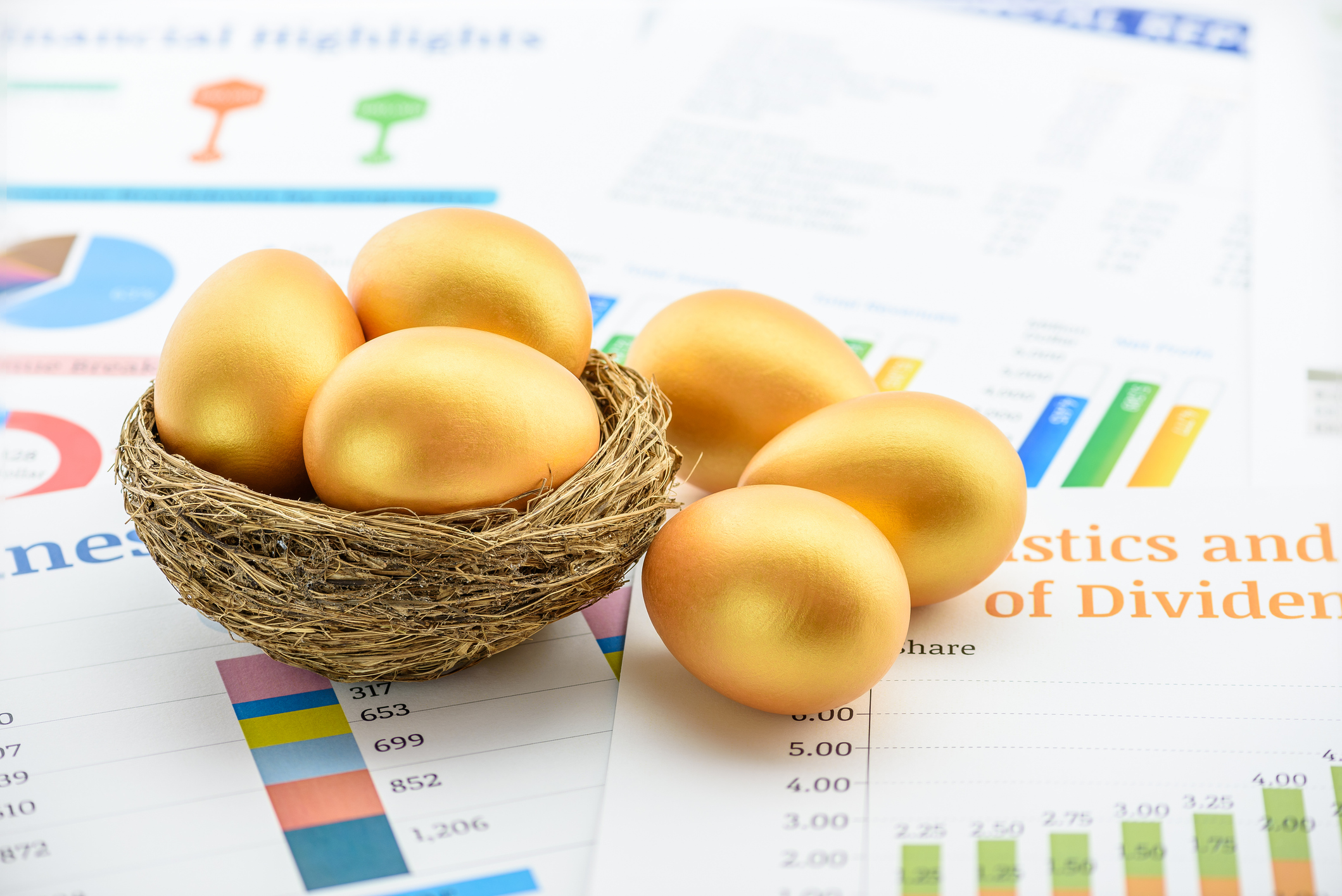 Global equity income fund, capital growth, financial concept