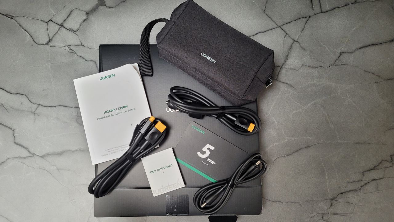 Ugreen PowerRoam 1200 Power Station taken during our review