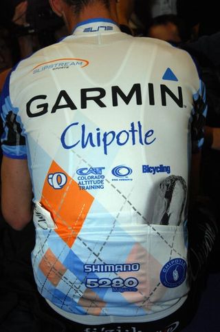 Tour de France 2008 Garmin Chipotle jsersey