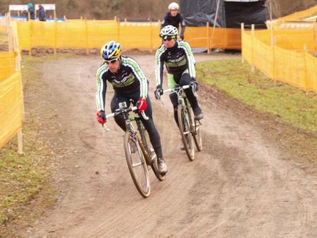 Cannondale - Cyclocrossworld.com teammates Tim Johnson and Jeremy Powers