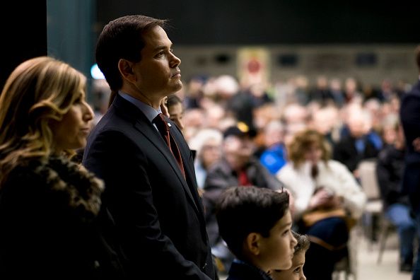 Marco Rubio and his family.