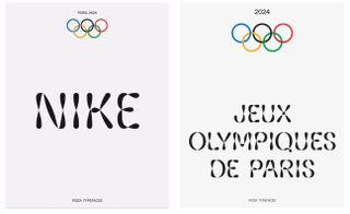 Nike's Olympic Games typeface has a lot of muscle