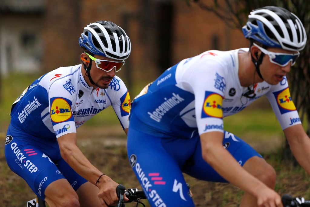 Deceuninck-QuickStep’s Julian Alaphilippe at the 2020 Tour Colombia 2.1