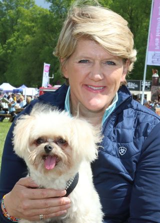 Dog-lover Clare Balding.