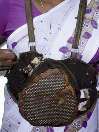 captured suicide bomber's vest