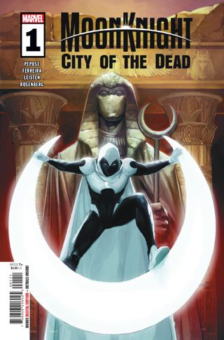 The cover for Moon Knight: City of the Dead #1