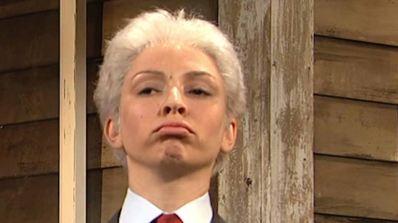 Maya Rudolph as Lorne Michaels on SNL