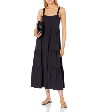 The Drop, Britt Tiered Maxi Tent Dress