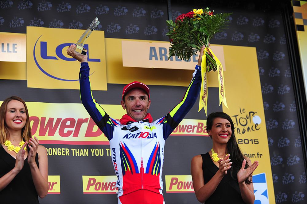Joaquim Rodriguez (Katusha) victory in stage 12