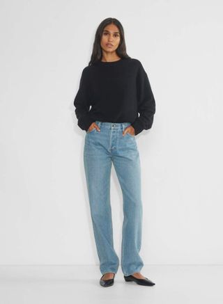 Denim Forum, The '90s Classic Mid-Rise Relaxed Jean