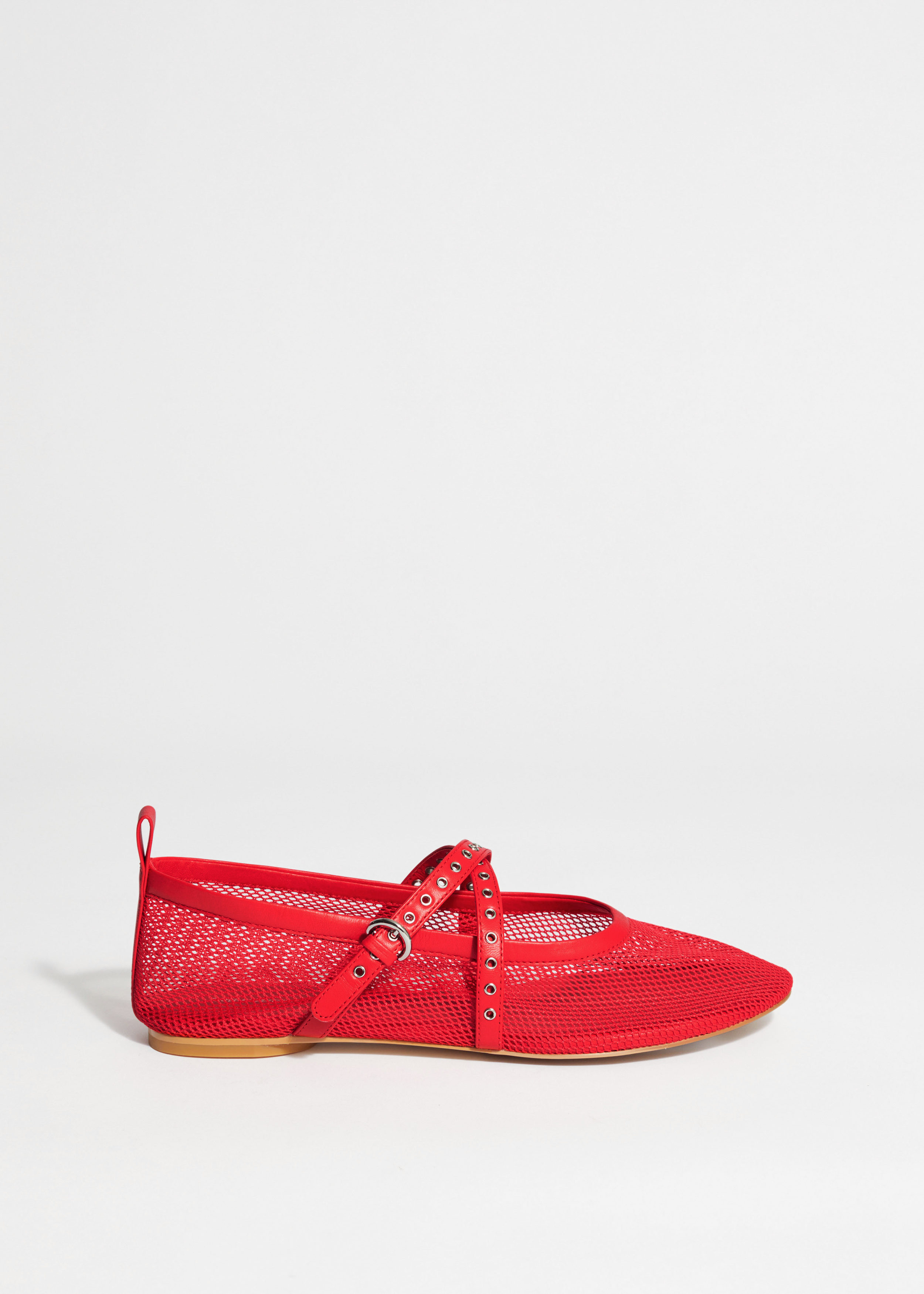 Mesh Ballet Flats