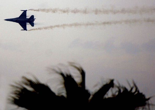 A Turkish fighter jet