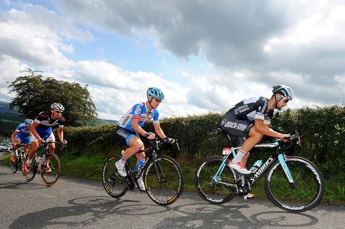 Tom Boonen, Nick Nuyens and Kenneth van Bilsen