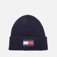 Tommy Hilfiger Men's Big Flag Beanie - Sky Captain | RRP: £45.00 | now £23.00 + extra 10% off with code 'T310'