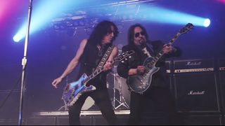 Paul Stanley and Ace Frehley