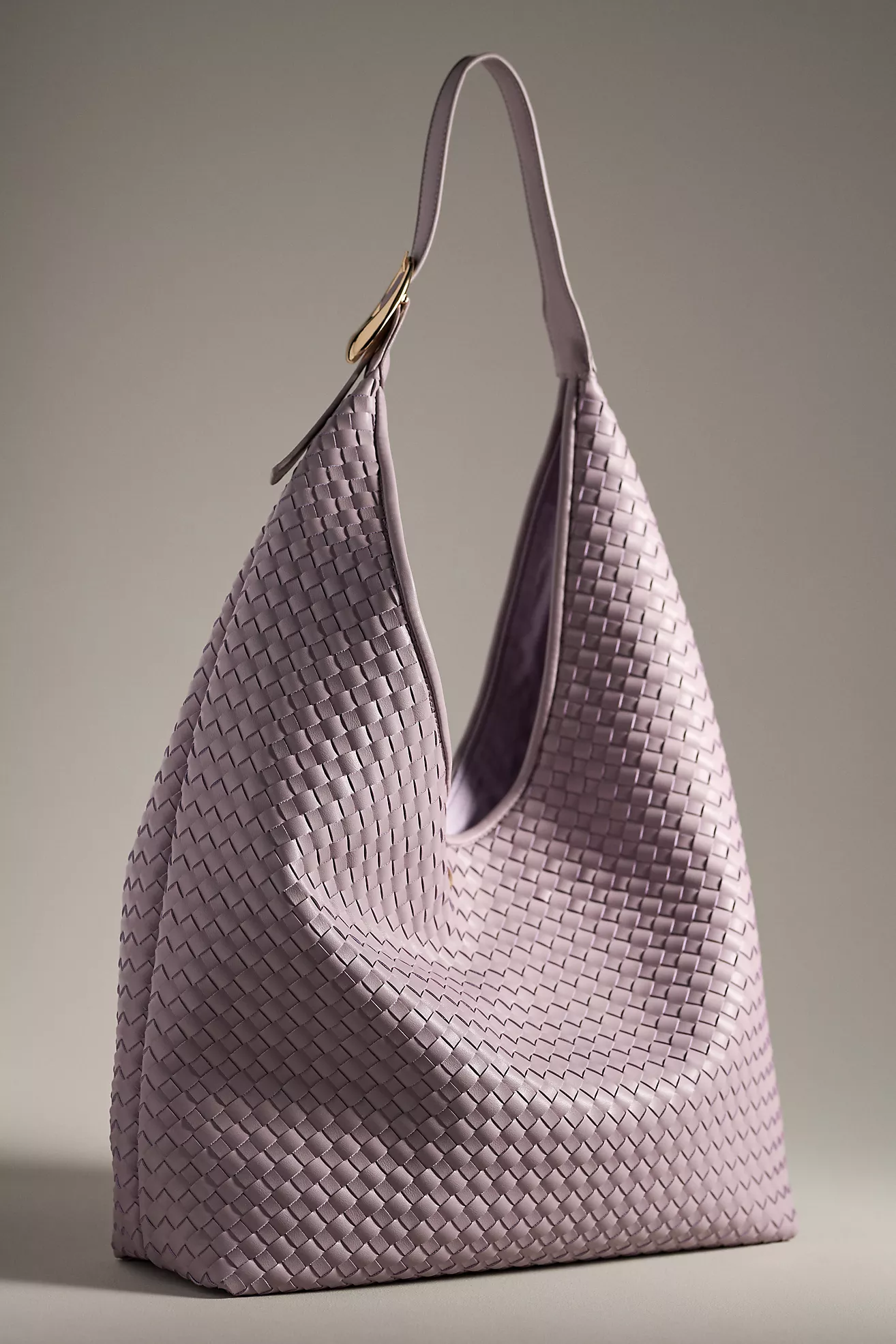 The Love Knot Slouchy Bag: Woven Buckle Edition
