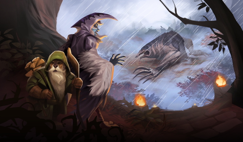 Against the Storm art