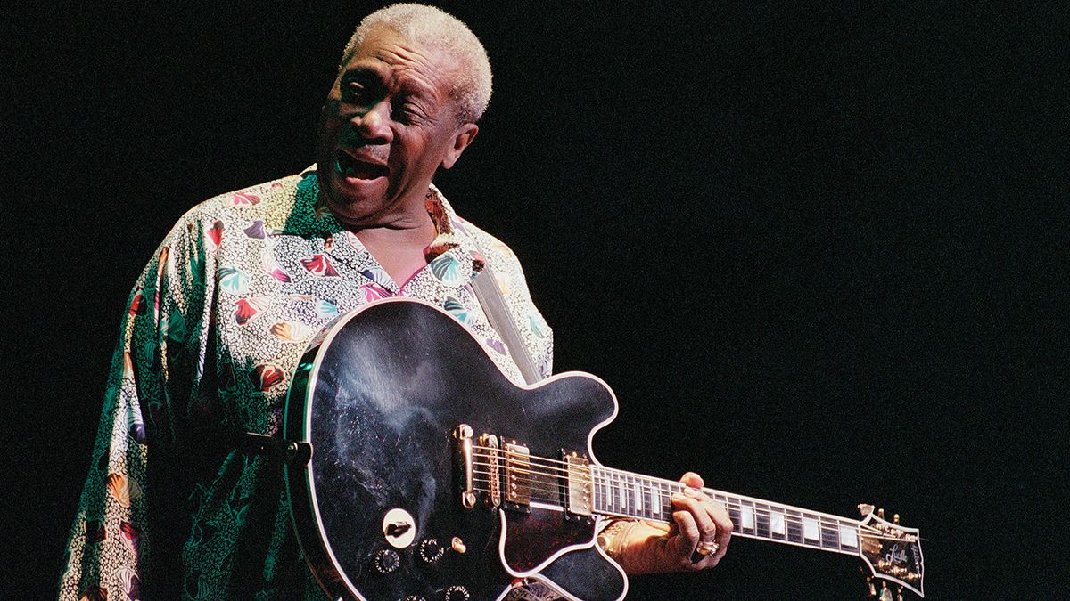 BB King performs at Royal Albert Hall in London, England, 1st July, 1997