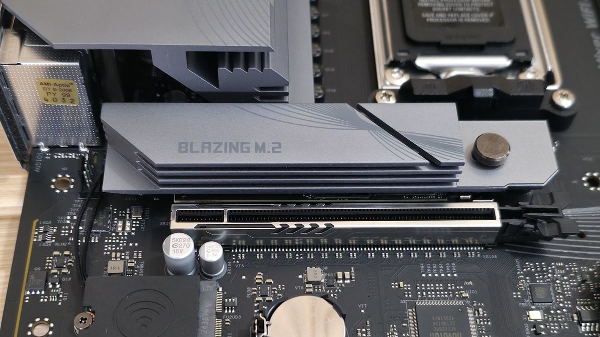 Testing motherboard m.2 heatsinks