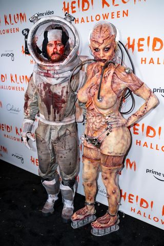 Heidi Klum as an Alien