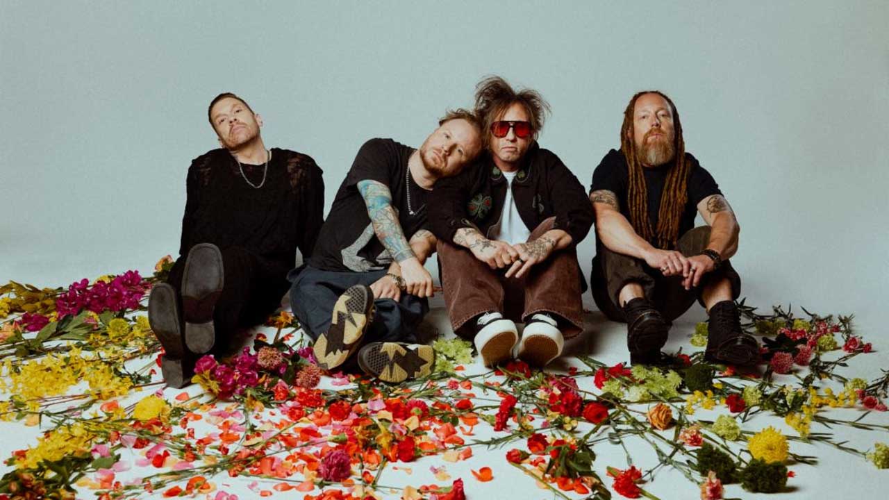 Shinedown studio portrait