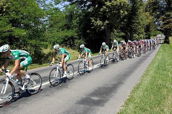 Credit Agricole controls the front of the group.