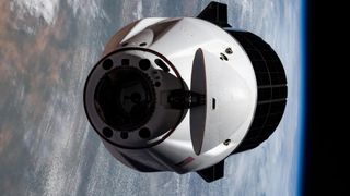 A SpaceX Dragon cargo spacecraft supporting NASA&rsquo;s SpaceX CRS-33 mission approaches the International Space Station on Aug. 25, 2025, for an automated docking to the Harmony module&rsquo;s forward port.