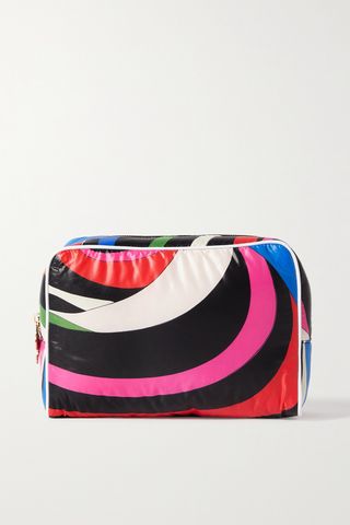 Large Printed Shell Pouch