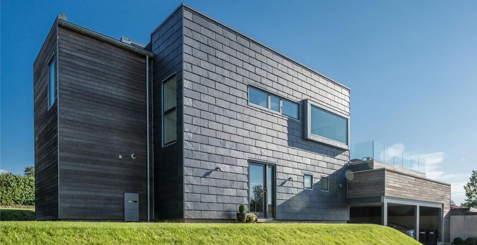 Low maintenance cladding from Cupa Pizarras