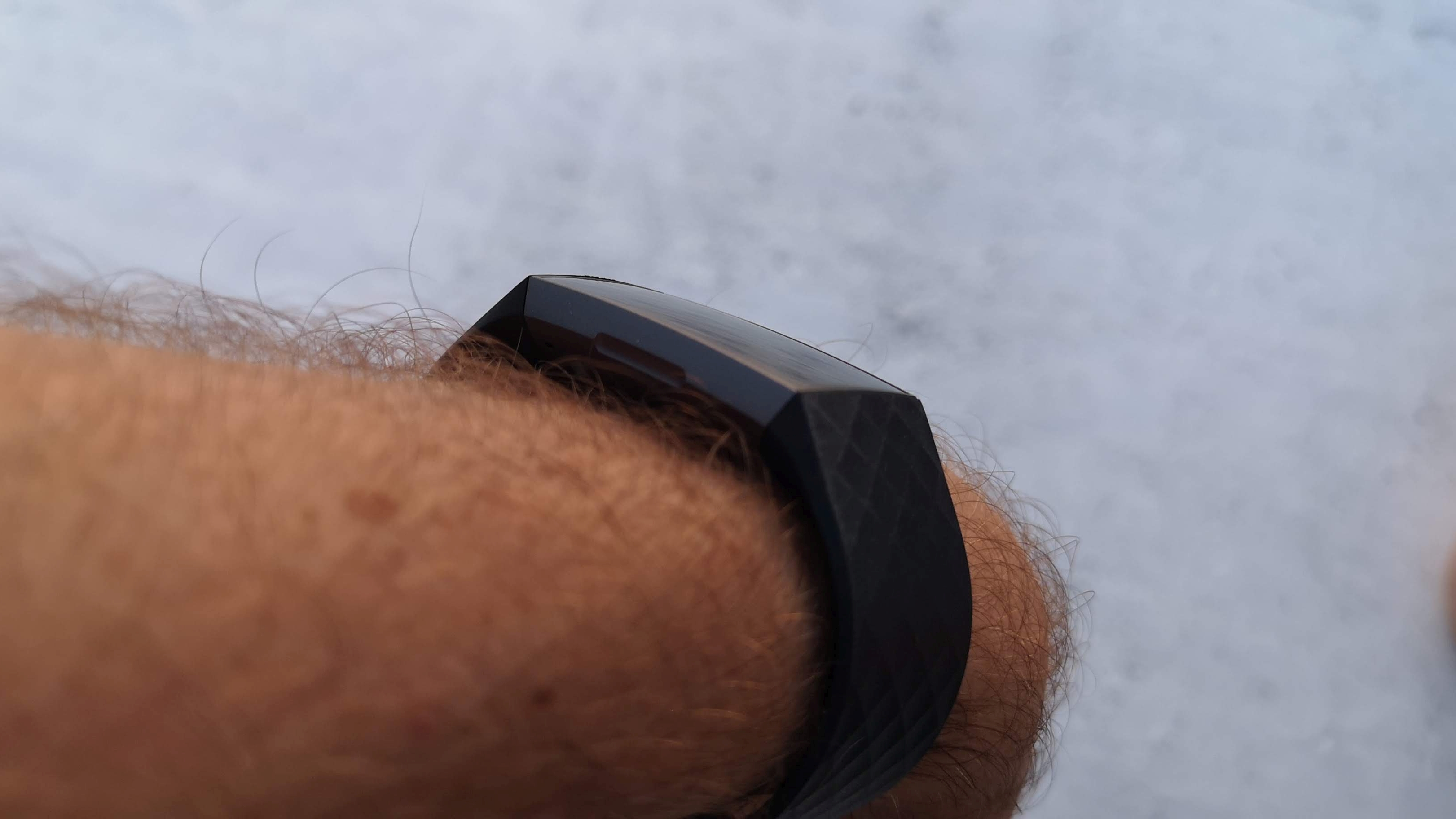 Fitbit haptic button