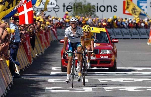 Contador and Rasmussen finish together and made sure that the overall is between them only now.